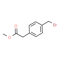 ChemSpider 2D Image | Methyl [4-(bromomethyl)phenyl]acetate | C10H11BrO2