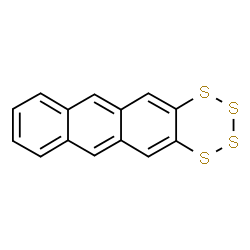 ChemSpider 2D Image | Anthra[2,3-e][1,2,3,4]tetrathiine | C14H8S4