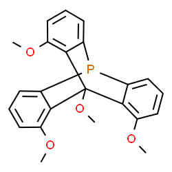 ChemSpider 2D Image | 6,8,10,19-Tetramethoxy-1-phosphapentacyclo[6.6.6.0~2,7~.0~9,14~.0~15,20~]icosa-2,4,6,9,11,13,15,17,19-nonaene | C23H21O4P