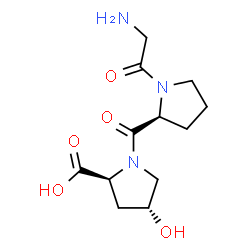 ChemSpider 2D Image | Glycylprolylhydroxyproline | C12H19N3O5