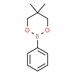 ChemSpider 2D Image | 5,5-Dimethyl-2-phenyl-1,3,2-dioxaborinane | C11H15BO2