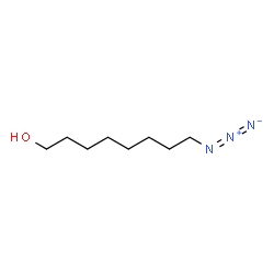 ChemSpider 2D Image | 8-Azido-1-octanol | C8H17N3O
