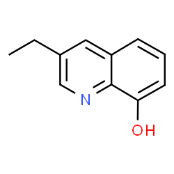 ChemSpider 2D Image | 3-Ethyl-8-quinolinol | C11H11NO