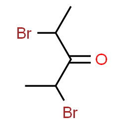 ChemSpider 2D Image | 2,4-DIBROMO-3-PENTANONE | C5H8Br2O