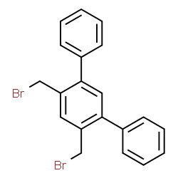 ChemSpider 2D Image | 4',6'-Bis(bromomethyl)-1,1':3',1''-terphenyl | C20H16Br2