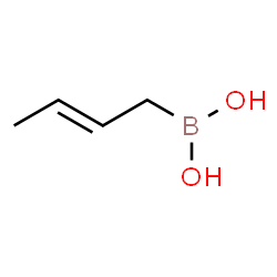 ChemSpider 2D Image | (2E)-2-Buten-1-ylboronic acid | C4H9BO2