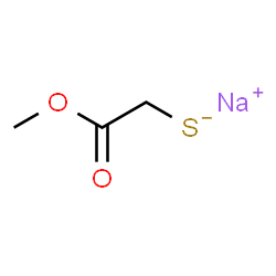 ChemSpider 2D Image | Sodium 2-methoxy-2-oxoethanethiolate | C3H5NaO2S