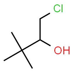 ChemSpider 2D Image | 1-Chloro-3,3-dimethyl-2-butanol | C6H13ClO