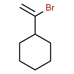 ChemSpider 2D Image | (1-Bromovinyl)cyclohexane | C8H13Br