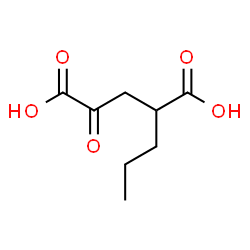 ChemSpider 2D Image | 2-Oxo-4-propylpentanedioic acid | C8H12O5