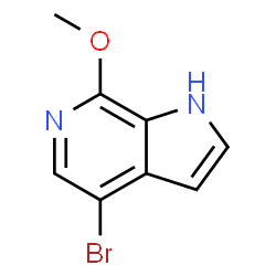 ChemSpider 2D Image | 4-Bromo-7-methoxy-1H-pyrrolo[2,3-c]pyridine | C8H7BrN2O