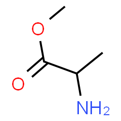 ChemSpider 2D Image | methyl DL-alaninate | C4H9NO2