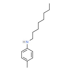 ChemSpider 2D Image | 4-Methyl-N-octylaniline | C15H25N