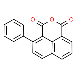 ChemSpider 2D Image | 4-Phenyl-1H,3H-benzo[de]isochromene-1,3-dione | C18H10O3