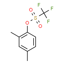 ChemSpider 2D Image | 2,4-Dimethylphenyl trifluoromethanesulfonate | C9H9F3O3S