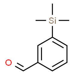 ChemSpider 2D Image | 3-(Trimethylsilyl)benzaldehyde | C10H14OSi