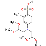 InChI=1/C15H25NO7S/c1-11-8-12(6-7-13(11)24(17,18)19)16(9-14(20-2)21-3)10-15(22-4)23-5/h6-8,14-15H,9-10H2,1-5H3,(H,17,18,19)