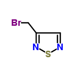 InChI=1/C3H3BrN2S/c4-1-3-2-5-7-6-3/h2H,1H2