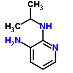 InChI=1/C8H13N3/c1-6(2)11-8-7(9)4-3-5-10-8/h3-6H,9H2,1-2H3,(H,10,11)