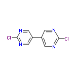 InChI=1/C8H4Cl2N4/c9-7-11-1-5(2-12-7)6-3-13-8(10)14-4-6/h1-4H