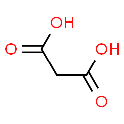 ChemSpider 2D Image | propanedioic acid | C3H2O4