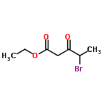 InChI=1/C7H11BrO3/c1-3-11-7(10)4-6(9)5(2)8/h5H,3-4H2,1-2H3