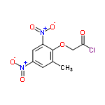 InChI=1/C9H7ClN2O6/c1-5-2-6(11(14)15)3-7(12(16)17)9(5)18-4-8(10)13/h2-3H,4H2,1H3