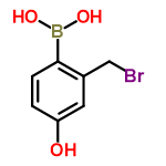 InChI=1/C7H8BBrO3/c9-4-5-3-6(10)1-2-7(5)8(11)12/h1-3,10-12H,4H2