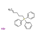 InChI=1/C23H25P.BrH/c1-2-3-13-20-24(21-14-7-4-8-15-21,22-16-9-5-10-17-22)23-18-11-6-12-19-23;/h2,4-12,14-19,24H,1,3,13,20H2;1H