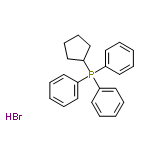 InChI=1/C23H25P.BrH/c1-4-12-20(13-5-1)24(23-18-10-11-19-23,21-14-6-2-7-15-21)22-16-8-3-9-17-22;/h1-9,12-17,23-24H,10-11,18-19H2;1H