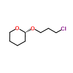 InChI=1/C8H15ClO2/c9-5-3-7-11-8-4-1-2-6-10-8/h8H,1-7H2/t8-/m1/s1