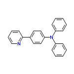 InChI=1/C23H18N2/c1-3-9-20(10-4-1)25(21-11-5-2-6-12-21)22-16-14-19(15-17-22)23-13-7-8-18-24-23/h1-18H