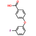 InChI=1/C13H9FO3/c14-10-2-1-3-12(8-10)17-11-6-4-9(5-7-11)13(15)16/h1-8H,(H,15,16)