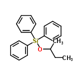 InChI=1/C22H24OSi/c1-3-19(2)23-24(20-13-7-4-8-14-20,21-15-9-5-10-16-21)22-17-11-6-12-18-22/h4-19H,3H2,1-2H3