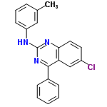 InChI=1/C21H16ClN3/c1-14-6-5-9-17(12-14)23-21-24-19-11-10-16(22)13-18(19)20(25-21)15-7-3-2-4-8-15/h2-13H,1H3,(H,23,24,25)