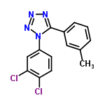 InChI=1/C14H10Cl2N4/c1-9-3-2-4-10(7-9)14-17-18-19-20(14)11-5-6-12(15)13(16)8-11/h2-8H,1H3