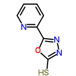 InChI=1/C7H5N3OS/c12-7-10-9-6(11-7)5-3-1-2-4-8-5/h1-4H,(H,10,12)