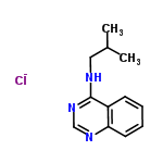 InChI=1/C12H15N3.ClH/c1-9(2)7-13-12-10-5-3-4-6-11(10)14-8-15-12;/h3-6,8-9H,7H2,1-2H3,(H,13,14,15);1H/p-1