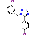 InChI=1/C14H10Cl2N4/c15-12-6-4-11(5-7-12)14-17-18-19-20(14)9-10-2-1-3-13(16)8-10/h1-8H,9H2