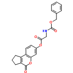 InChI=1/C22H19NO6/c24-20(12-23-22(26)27-13-14-5-2-1-3-6-14)28-15-9-10-17-16-7-4-8-18(16)21(25)29-19(17)11-15/h1-3,5-6,9-11H,4,7-8,12-13H2,(H,23,26)