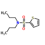 InChI=1/C10H17NO2S2/c1-3-7-11(8-4-2)15(12,13)10-6-5-9-14-10/h5-6,9H,3-4,7-8H2,1-2H3