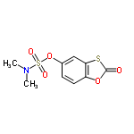 InChI=1/C9H9NO5S2/c1-10(2)17(12,13)15-6-3-4-7-8(5-6)16-9(11)14-7/h3-5H,1-2H3