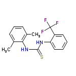 InChI=1/C16H15F3N2S/c1-10-6-5-7-11(2)14(10)21-15(22)20-13-9-4-3-8-12(13)16(17,18)19/h3-9H,1-2H3,(H2,20,21,22)