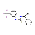 InChI=1/C16H15F3N2S/c1-11(12-6-3-2-4-7-12)20-15(22)21-14-9-5-8-13(10-14)16(17,18)19/h2-11H,1H3,(H2,20,21,22)