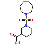 InChI=1/C12H22N2O4S/c15-12(16)11-6-5-9-14(10-11)19(17,18)13-7-3-1-2-4-8-13/h11H,1-10H2,(H,15,16)