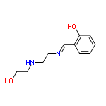 InChI=1/C11H16N2O2/c14-8-7-12-5-6-13-9-10-3-1-2-4-11(10)15/h1-4,9,12,14-15H,5-8H2/b13-9+