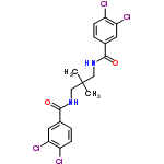 InChI=1/C19H18Cl4N2O2/c1-19(2,9-24-17(26)11-3-5-13(20)15(22)7-11)10-25-18(27)12-4-6-14(21)16(23)8-12/h3-8H,9-10H2,1-2H3,(H,24,26)(H,25,27)