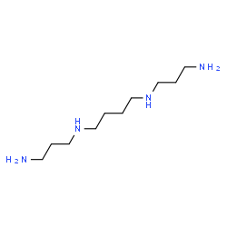 ChemSpider 2D Image | N,N'-Bis(3-aminopropyl)-1,4-butanediamine | C10H26N4