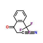 InChI=1/C10H6F3NO/c11-10(12,13)8-4-2-1-3-7(8)9(15)5-6-14/h1-4H,5H2