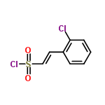 InChI=1/C8H6Cl2O2S/c9-8-4-2-1-3-7(8)5-6-13(10,11)12/h1-6H/b6-5+